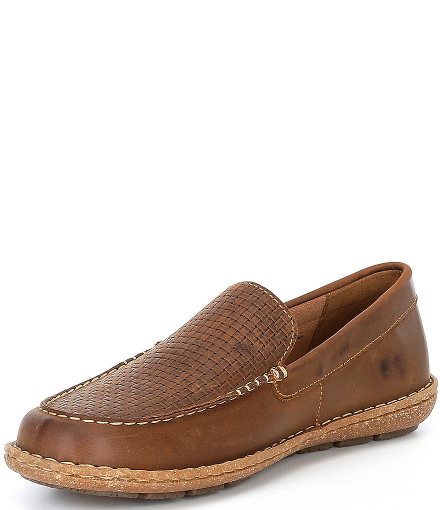 Born Men's Naldo Embossed Slip-Ons