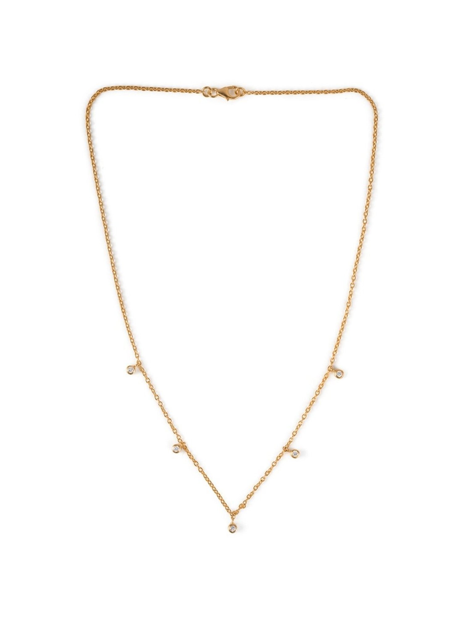 Palmonas Golden Charming Vermeil Necklace for Women
