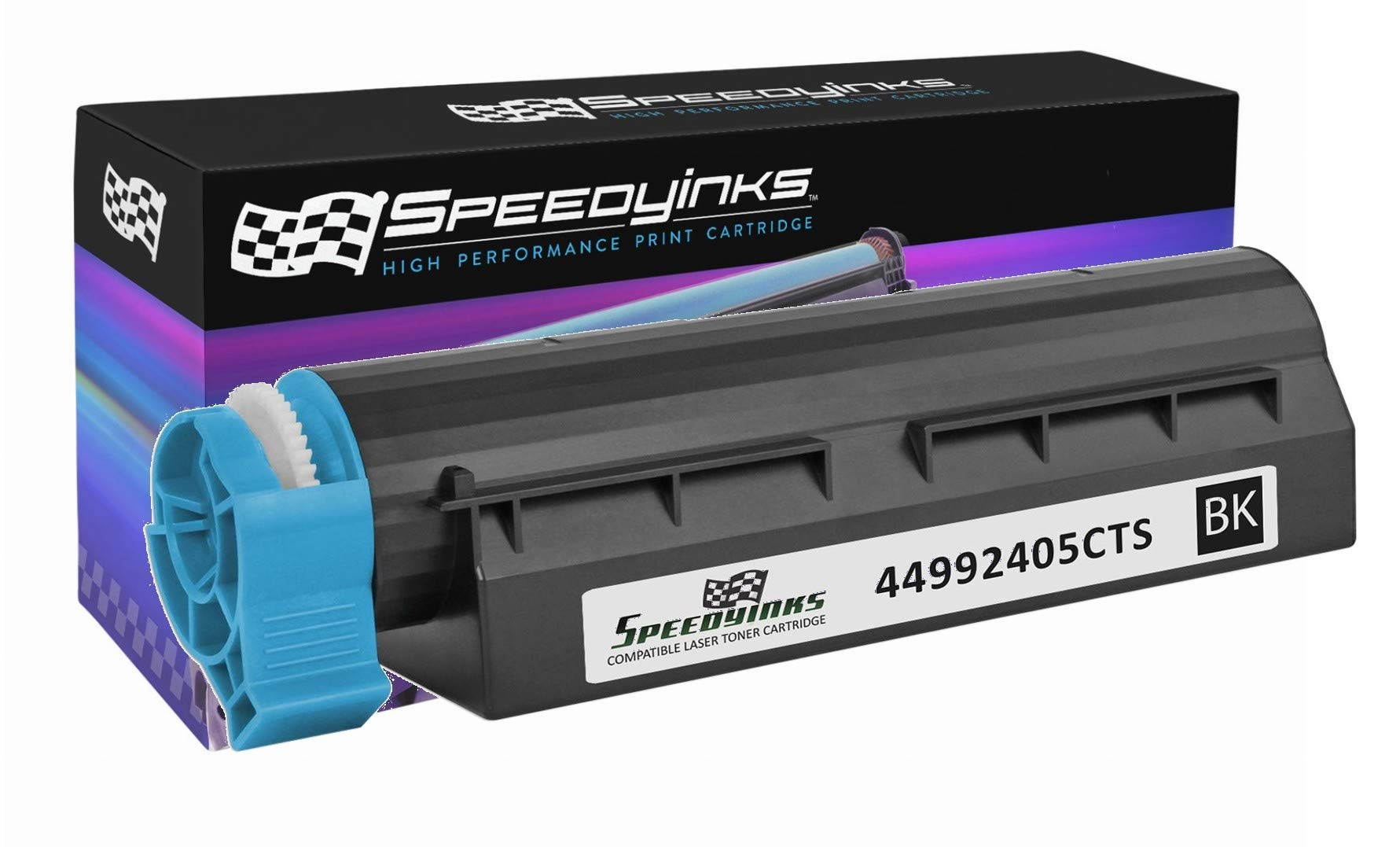 Speedy Inks - Okidata Compatible 44992405 Black Laser Toner Cartridge