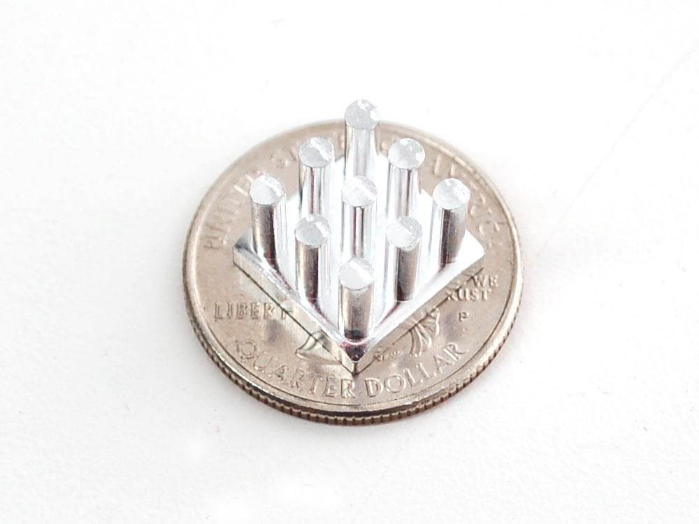 Aluminum SMT Heat Sink - 0.5"x0.5" square