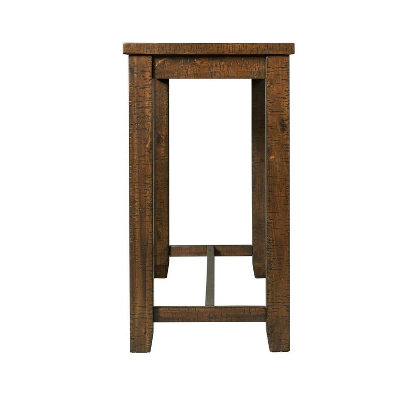 5pc Coya Rustic Bar Height Dining Set Natural - HOMES: Inside + Out