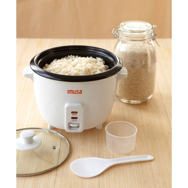IMUSA Electric Rice Cooker White - 5 Cup