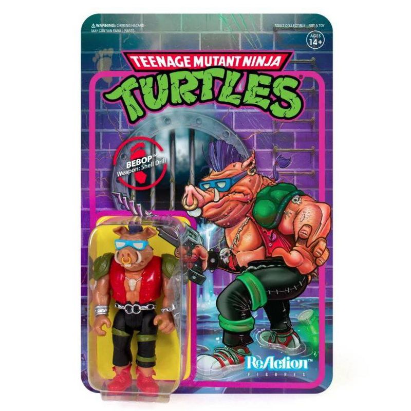 Super 7 ReAction Figure - TMNT - Bebop