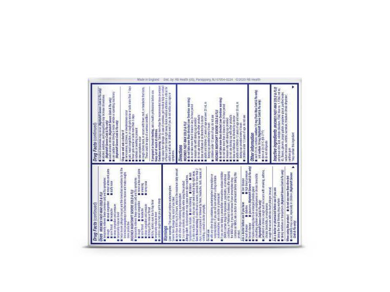 Mucinex Fast-Max Adult Liquid Cold & Flu Pack - Day & Night - 12 fl oz