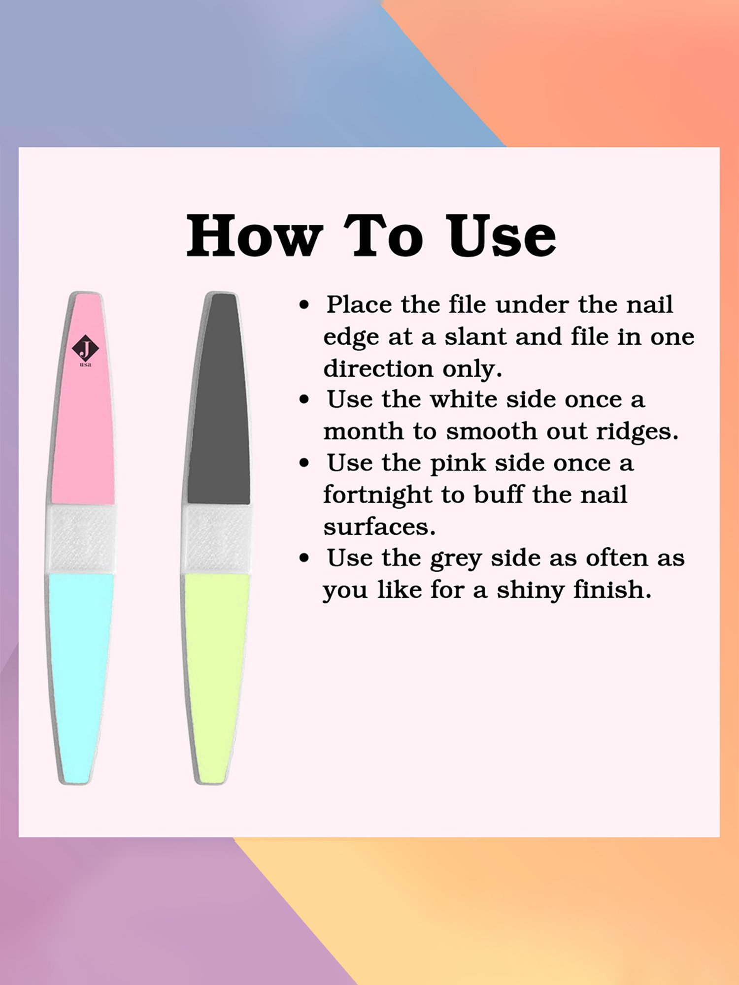 Raaga Professional Pedicure & Manicure 6 Step Single Use Kit Rose - 6 Sachets