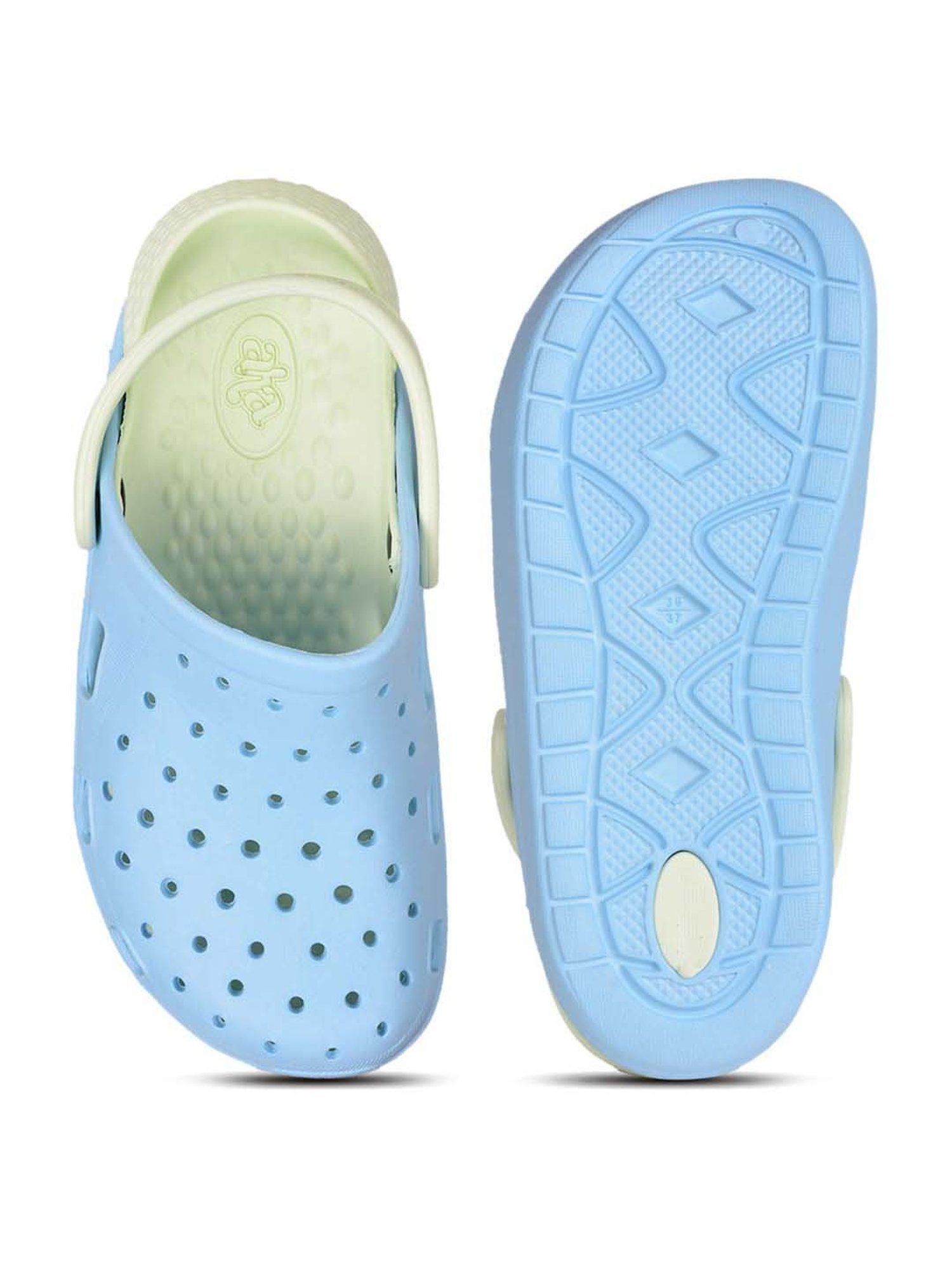 Aha by Liberty Women's Blue Back Strap Sandals