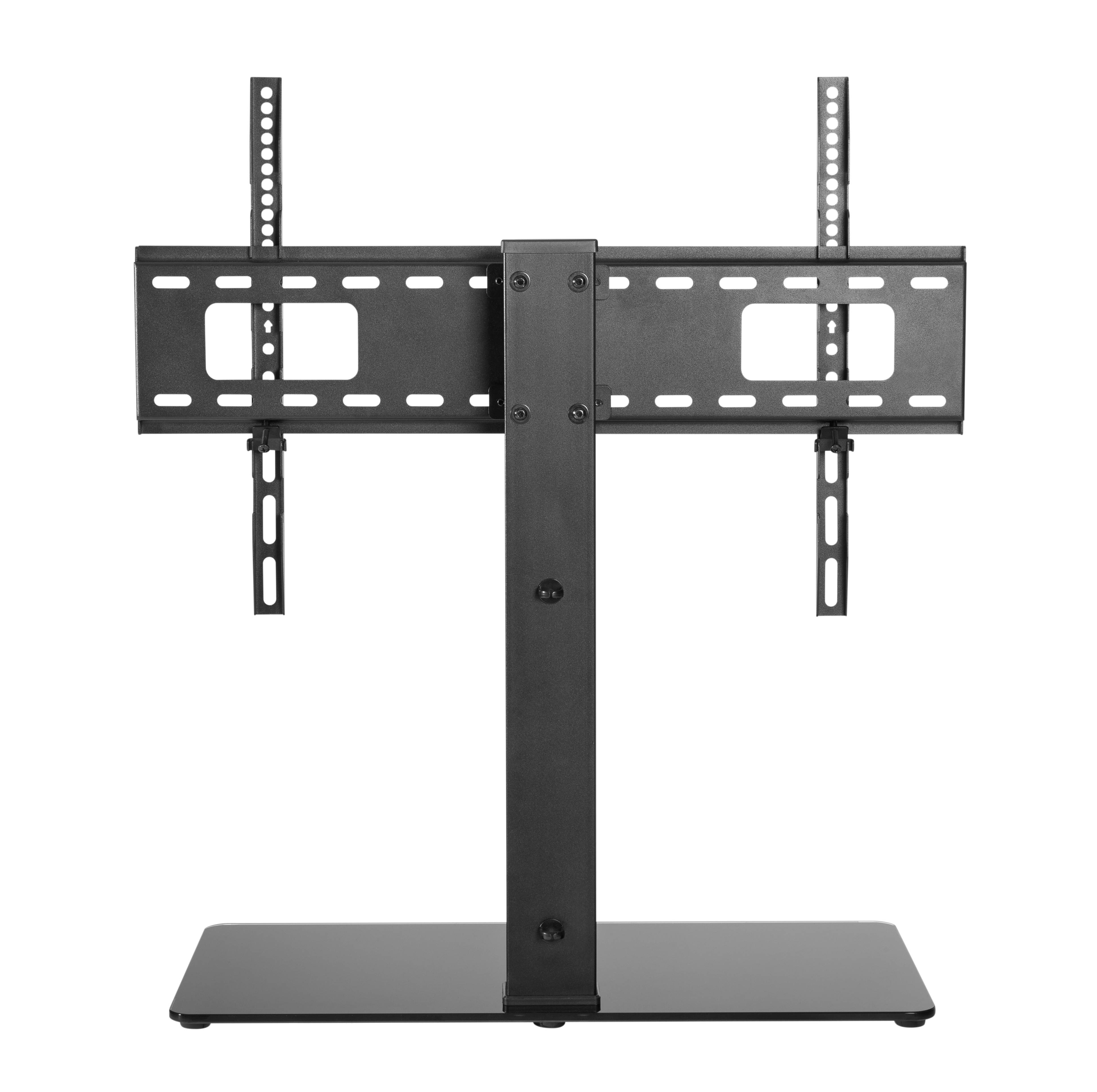 Large Tabletop TV Stand Mount with 35&deg; Swivel, 37"-70" TVs up to 88lbs