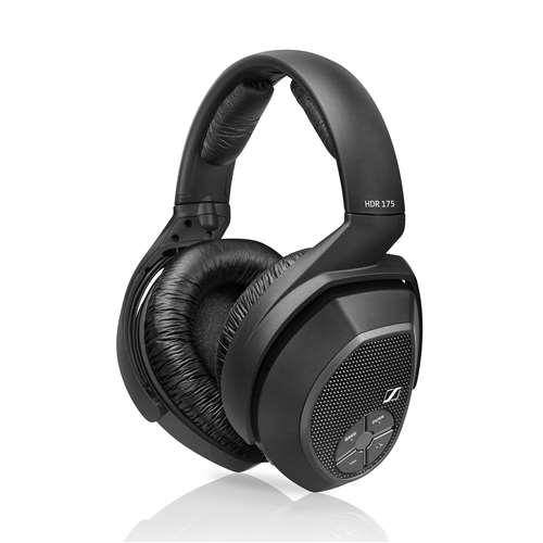 Sennheiser RS 175 Black HDR 175 Circumaural Headphone/Headset