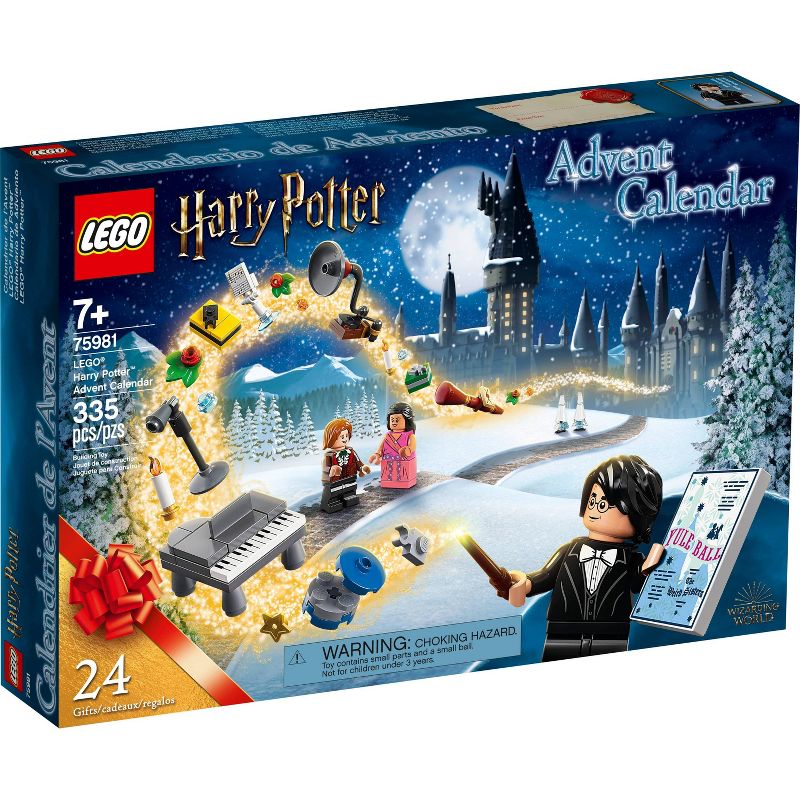 LEGO Harry Potter Advent Calendar Cool Collectible Hogwarts Toys for Kids 75981