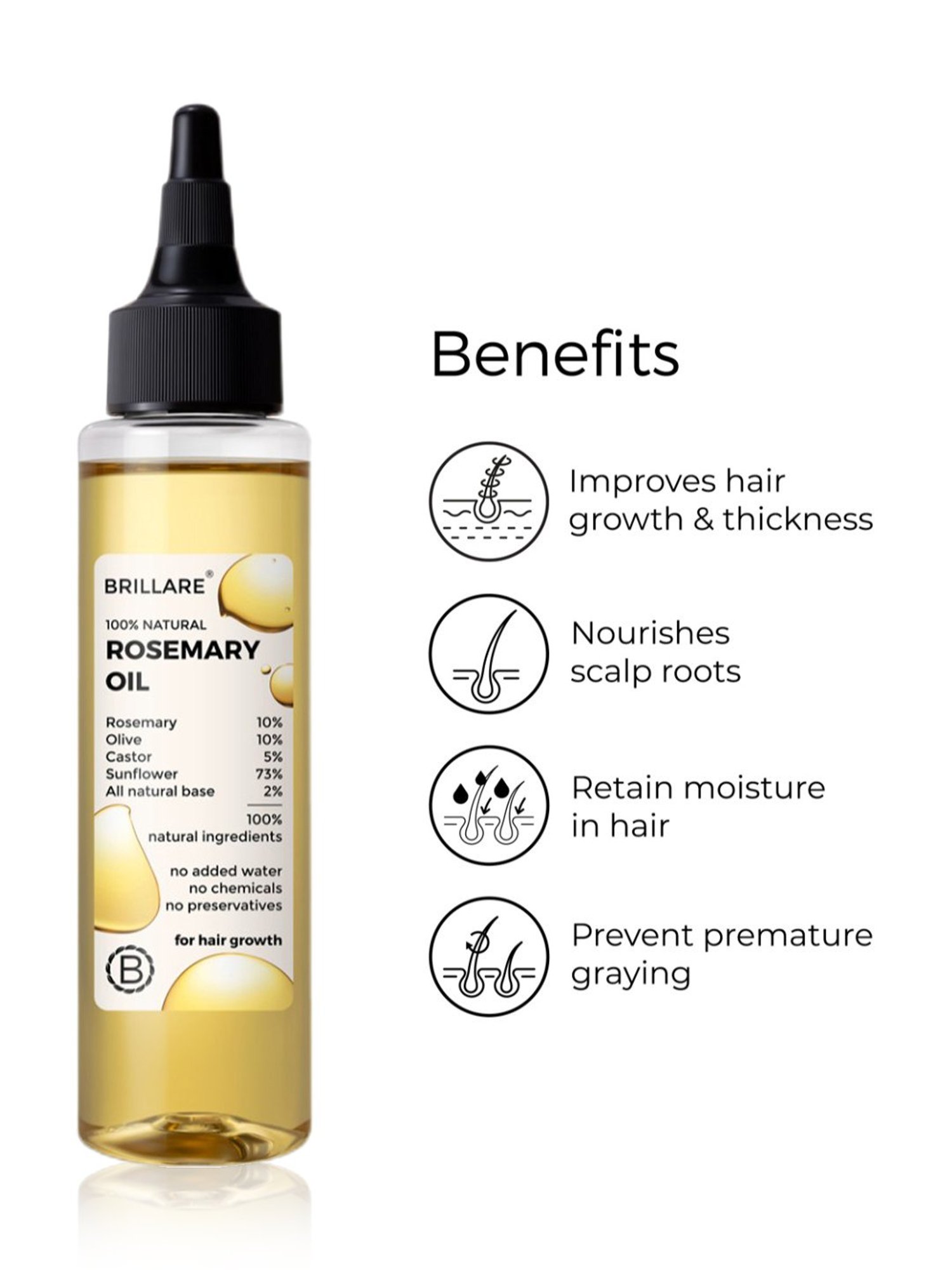 Earthraga Moroccan Argan Hair Oil - 100 ml