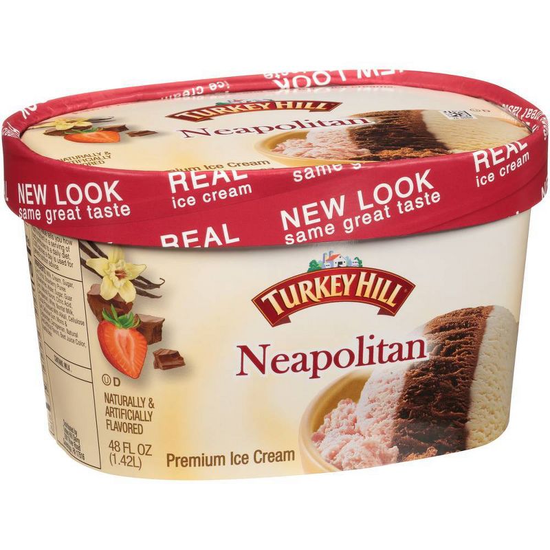 Turkey Hill Neopolitan Ice Cream - 48oz