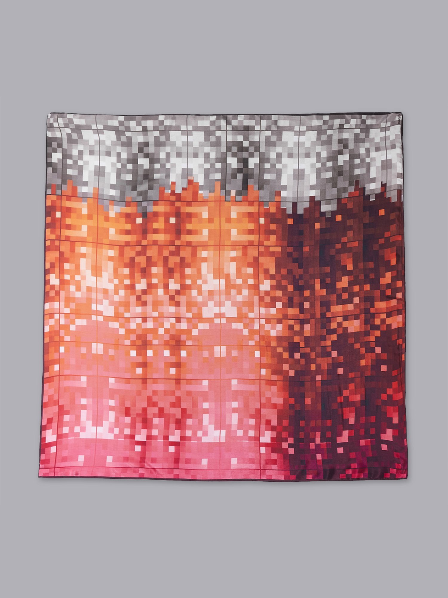 Navyasa by liva Red & Orange Printed Scarf