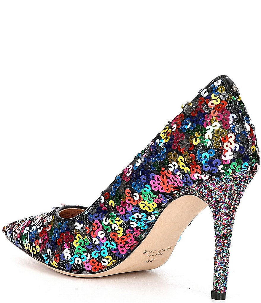 kate spade new york Valerie Multicolor Sequin Pumps