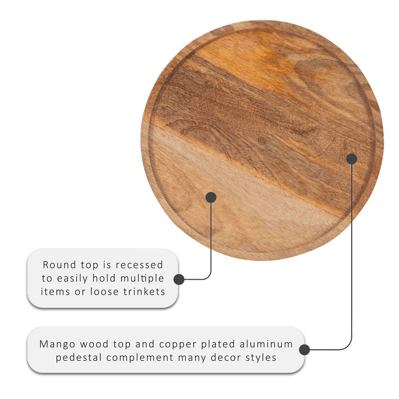 Spegel Side Table Copper - Powell Company