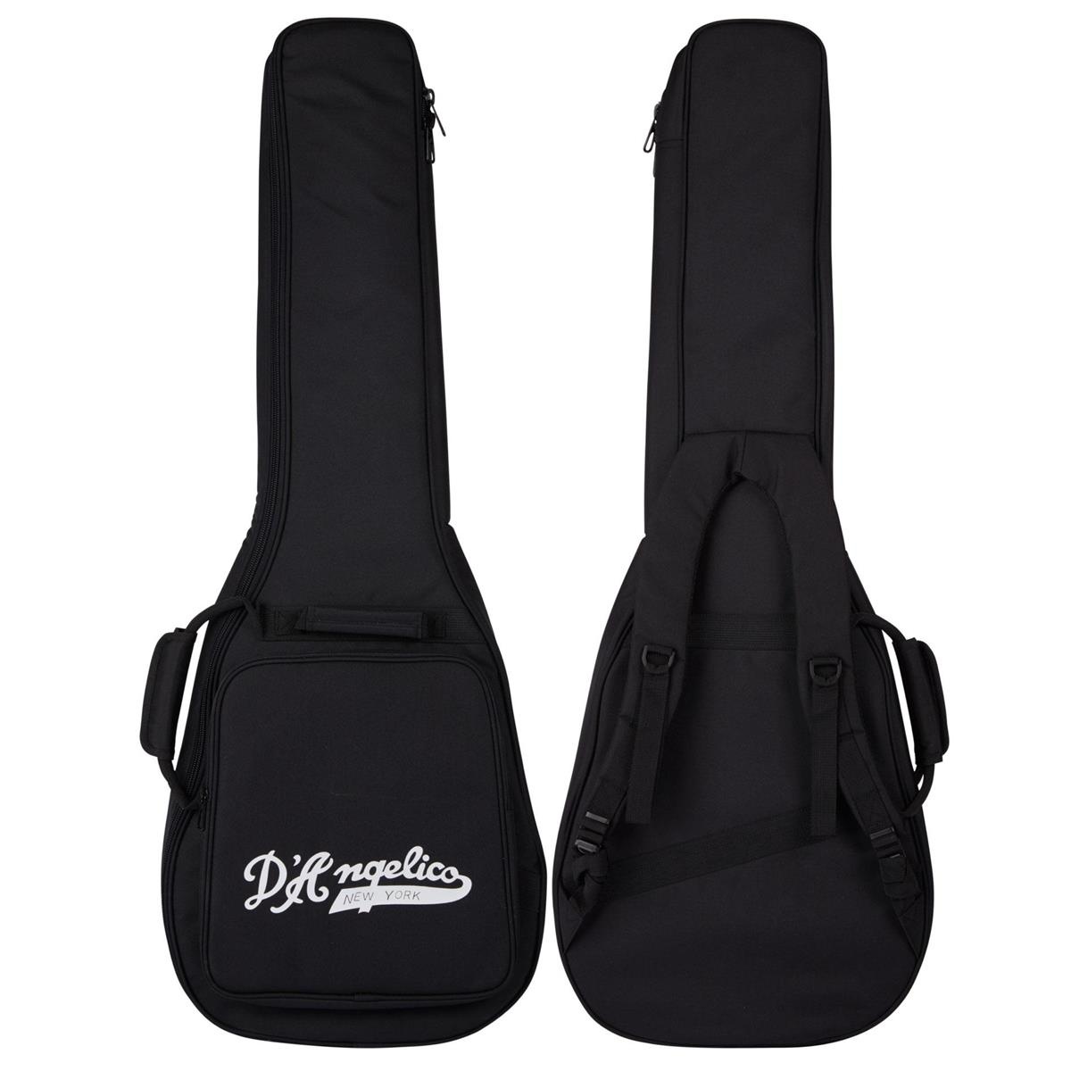 D'Angelico Guitars Premier Brighton Electric Guitar, Stopbar, Ocean Turquoise