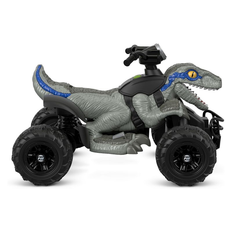 Power Wheels 12V Jurassic World Dino Racer Powered Ride-On