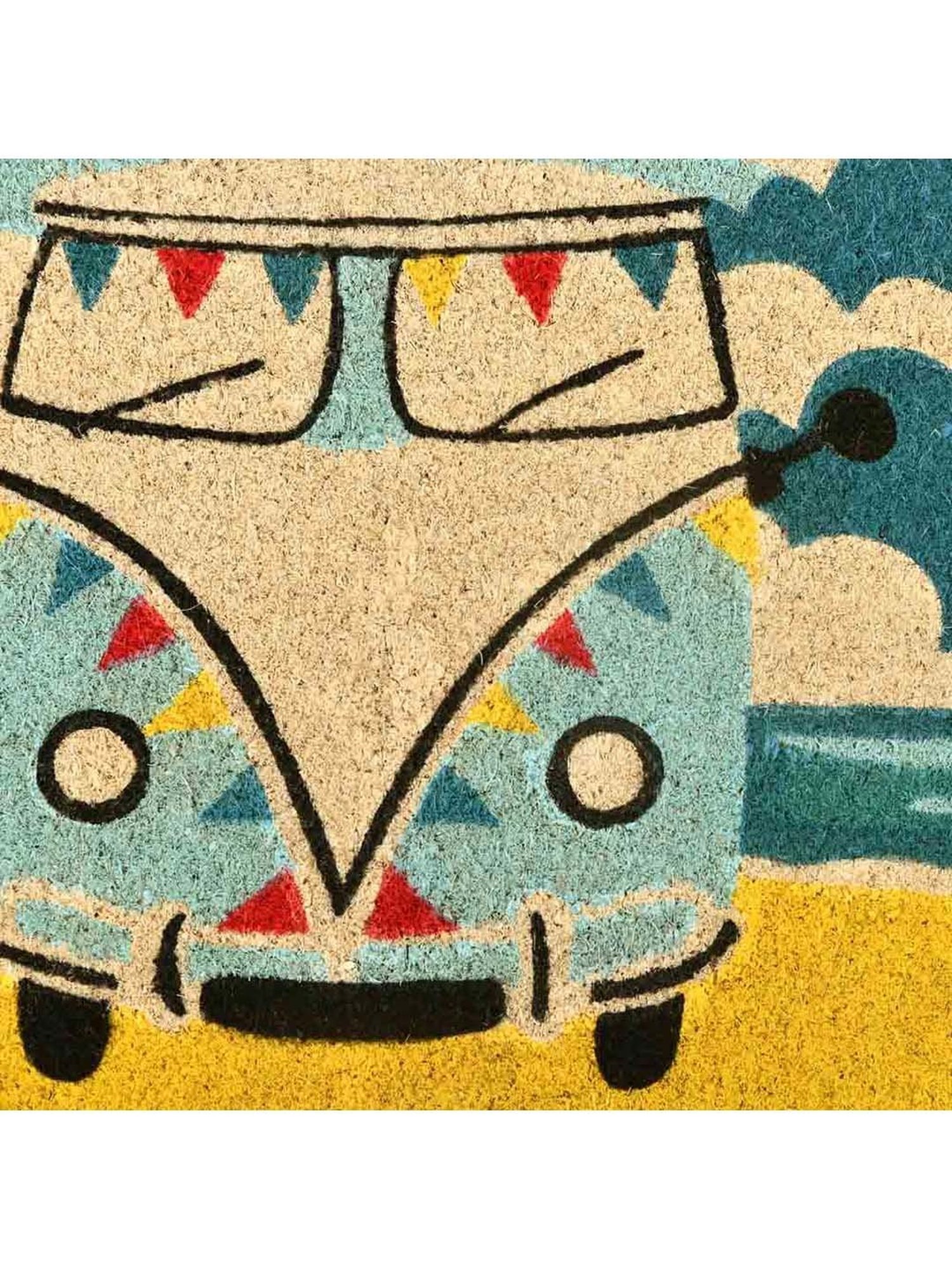 Freelance Grey PVC Set of 1 Door Mats