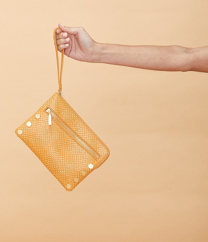 Etienne Aigner Adeline Signature Leather Wristlet Crossbody Bag