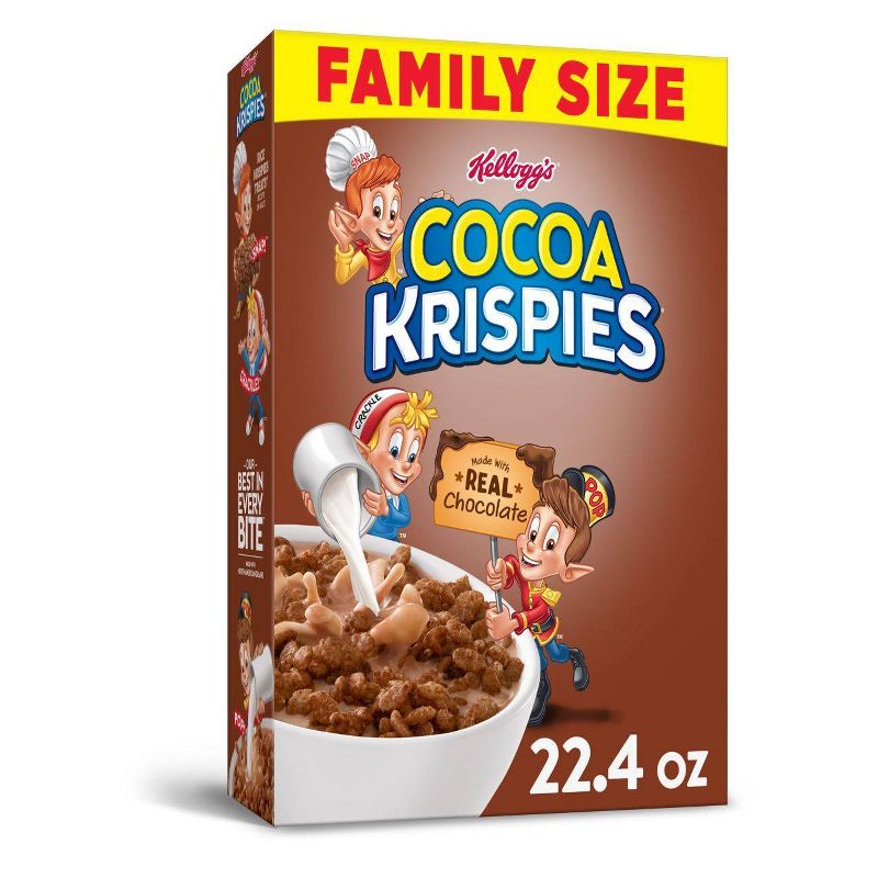 Cocoa Krispies Breakfast Cereal - 22.4oz - Kellogg's