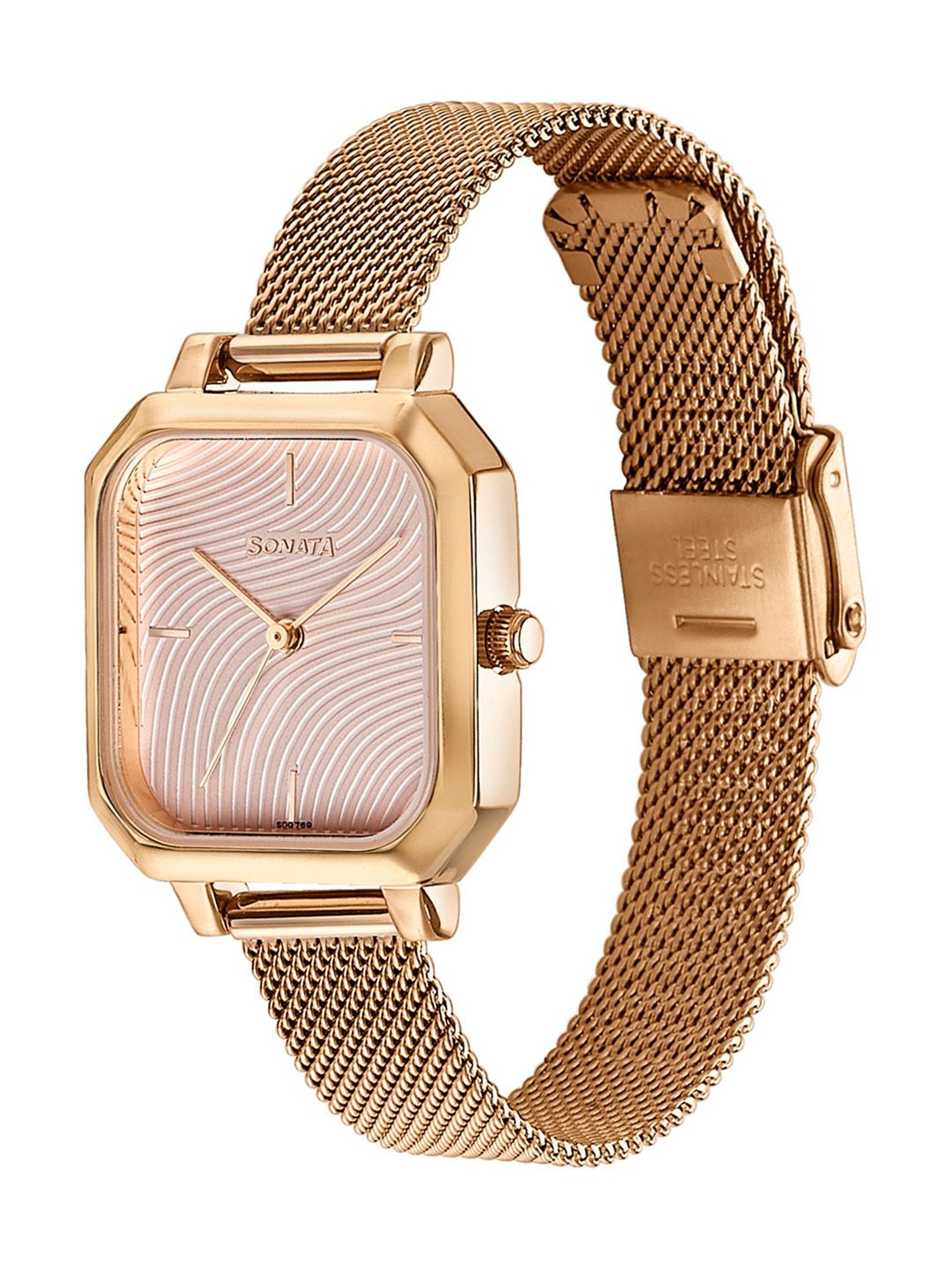 Sonata 87072WM02 Modern Essentials - P1 Analog Watch for Women