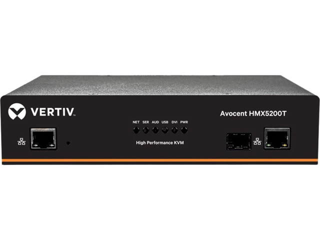 Vertiv Avocent HMX6200R-001 HMX6200R - IP KVM Receiver| USB 2 RX Dual DVI-D Audio SFP