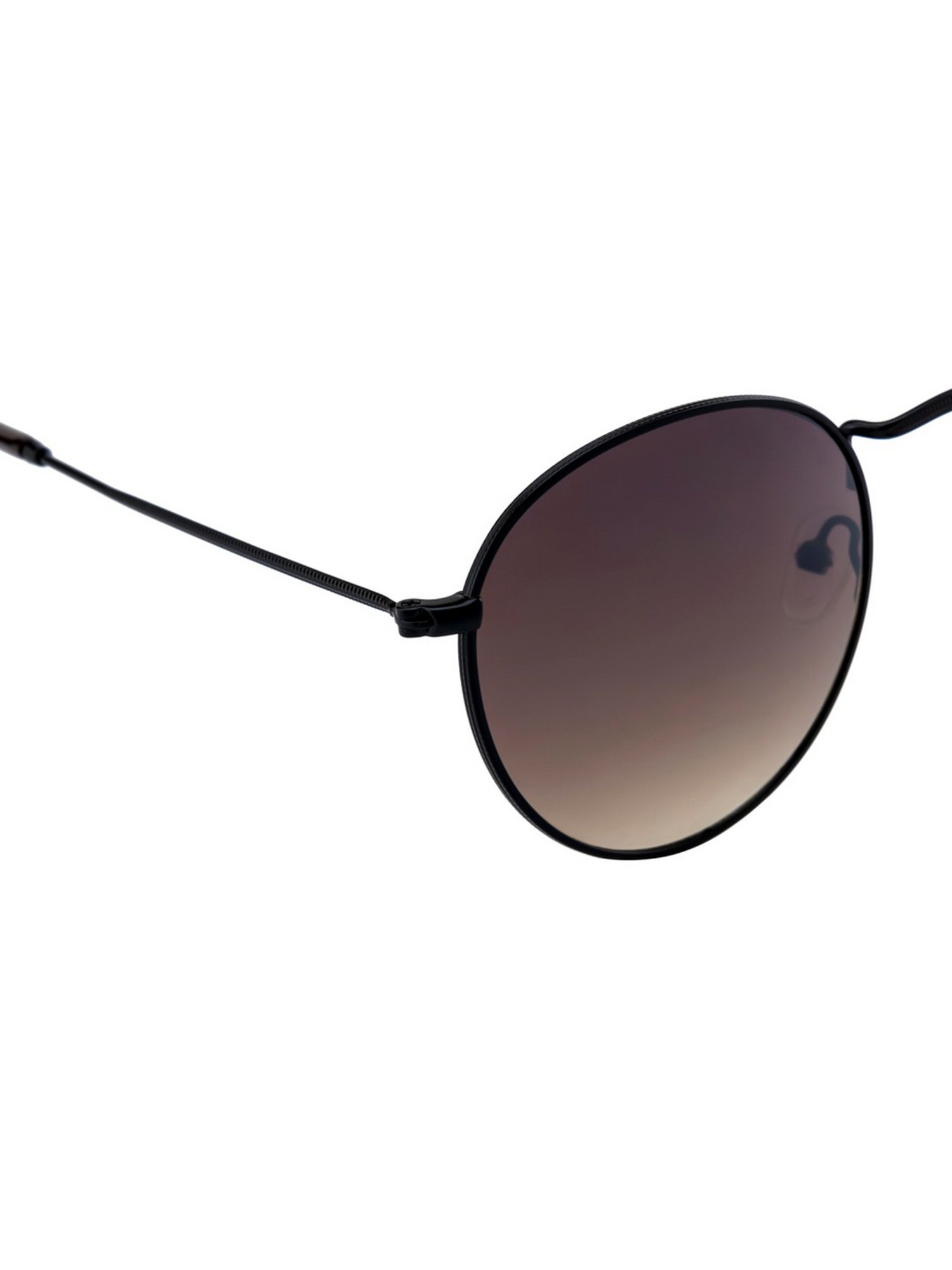 Opium Brown UV Protection Round Unisex Sunglasses