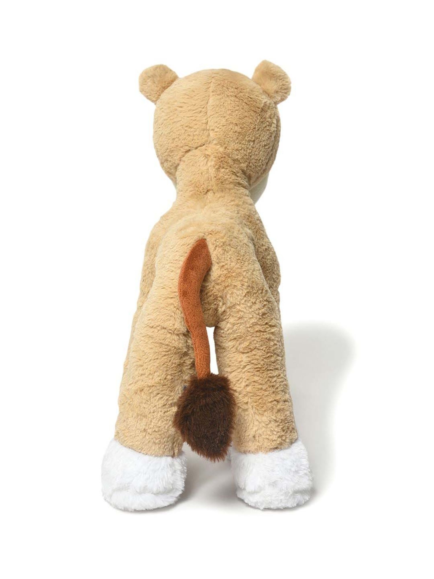 MiArcus Kids Brown & White Lion Cub Soft Toy