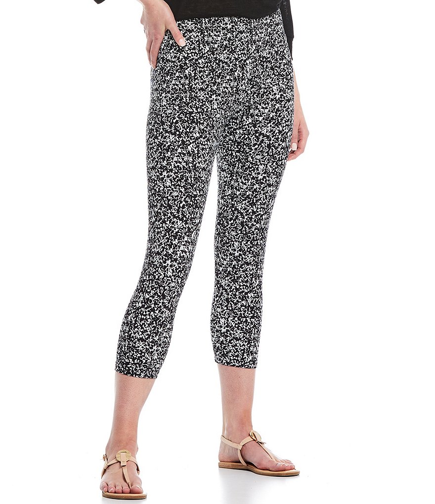 Intro Love the Fit Granite Print Capri Leggings