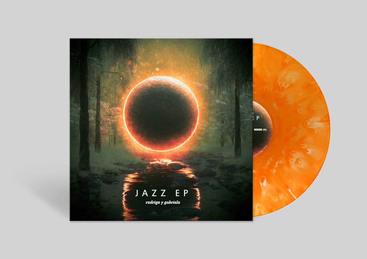 Rodrigo Y Gabriela Jazz EP Numbered Limited Edition 12" Vinyl EP (Orange Smoke Vinyl)