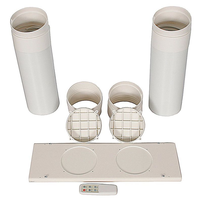 Whynter 12000-BTU Eco-friendly Dual Hose Portable Air Conditioner ARC-12SDH with Heater White