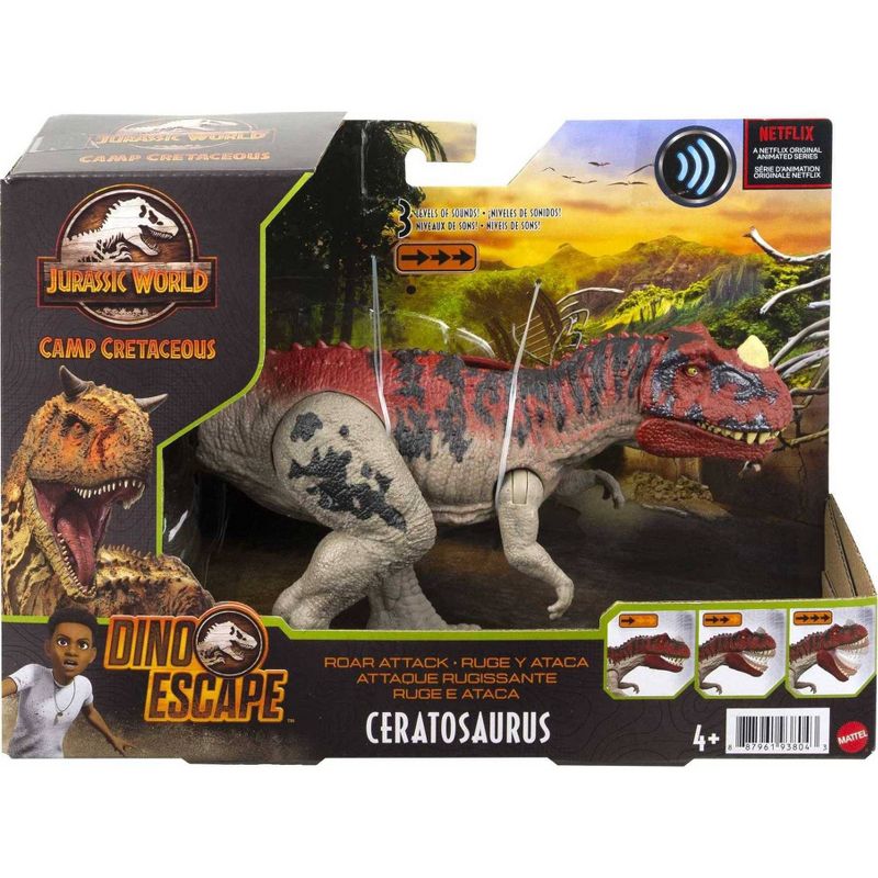 Jurassic World Roar Attack Ceratosaurus