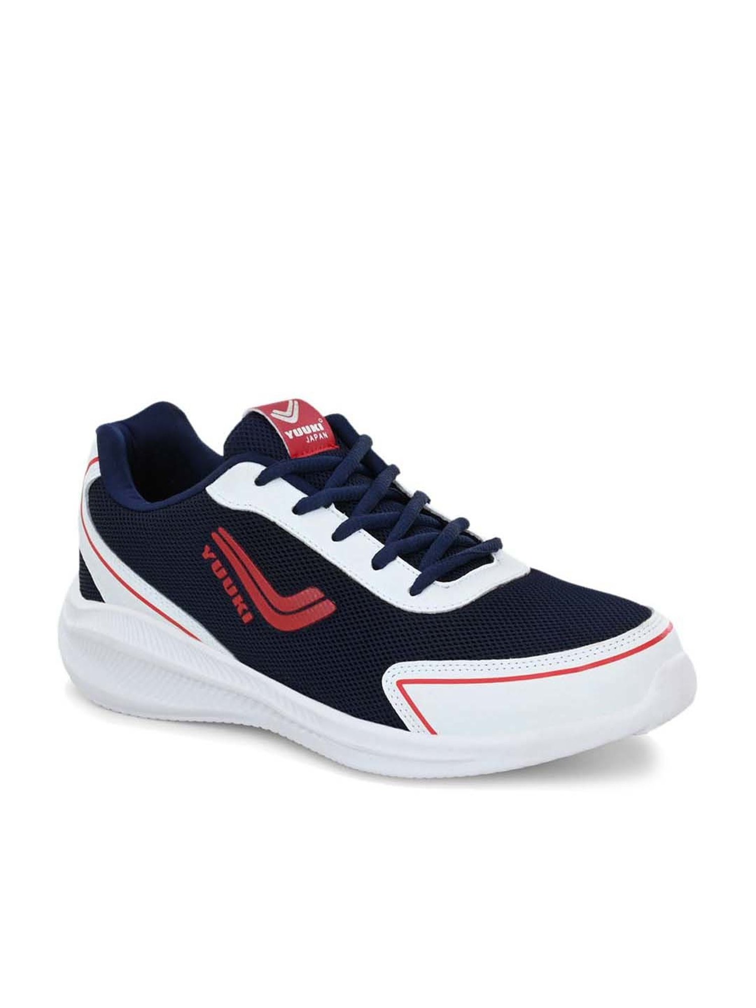 Yuuki Men's ALPHA RUN Navy Running Shoes
