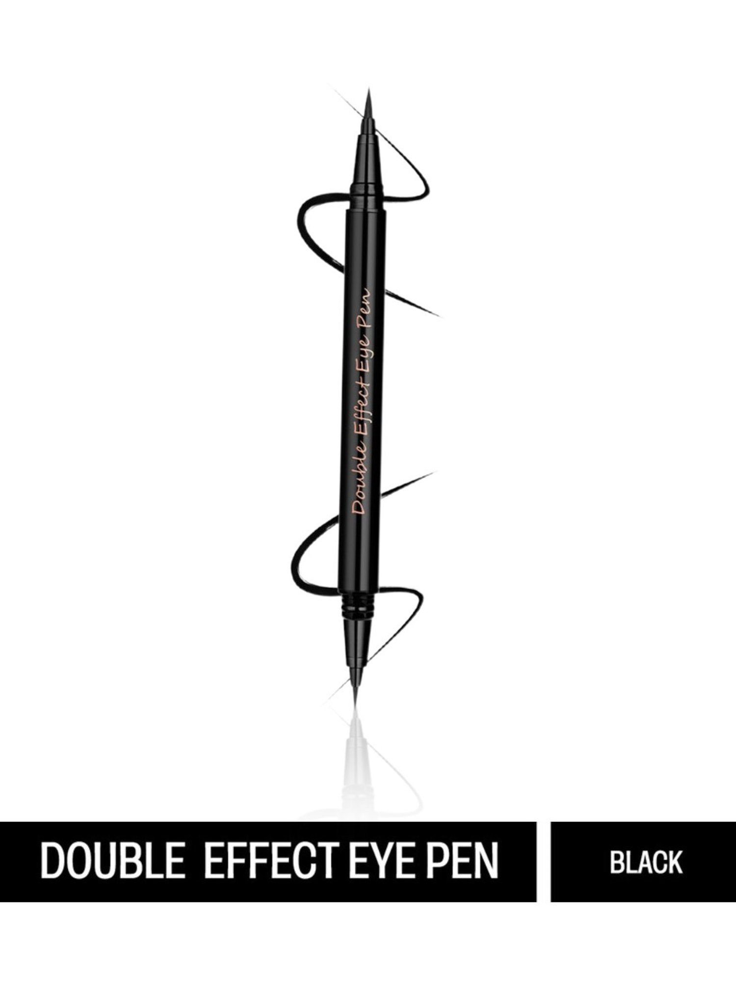 Insight Cosmetics Double Effect Eye Pen Black - 1 gm