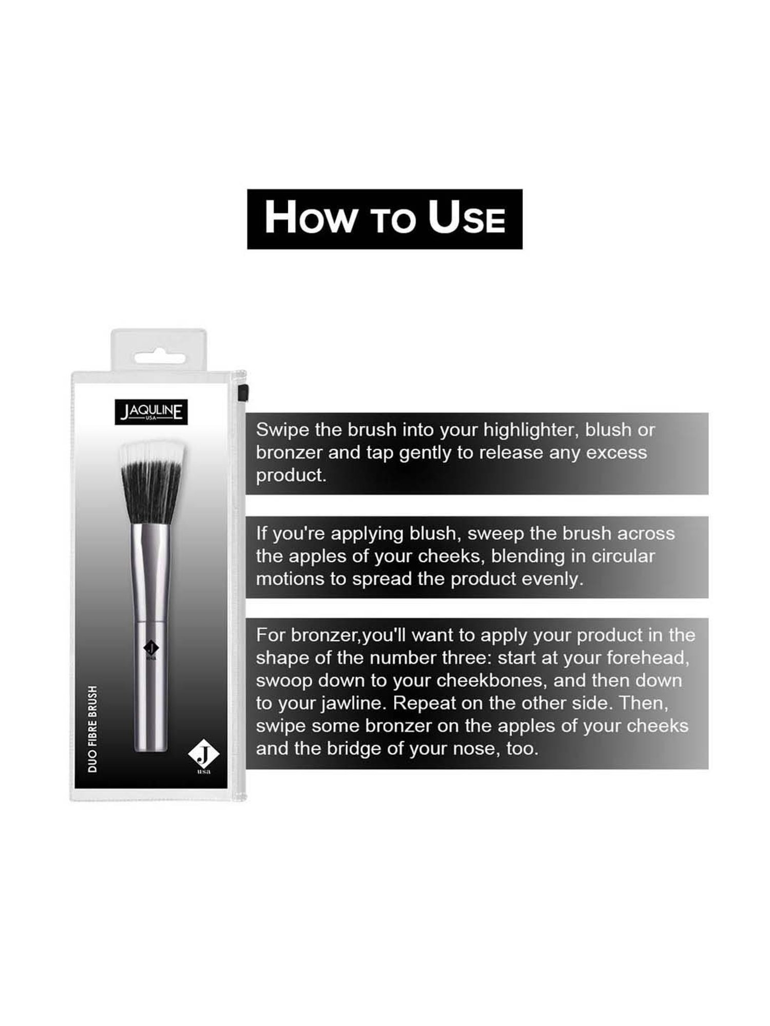 Jaquline USA Angled Powder Brush