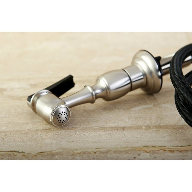 Franklin Brass 5" Pierce Pull Nickel