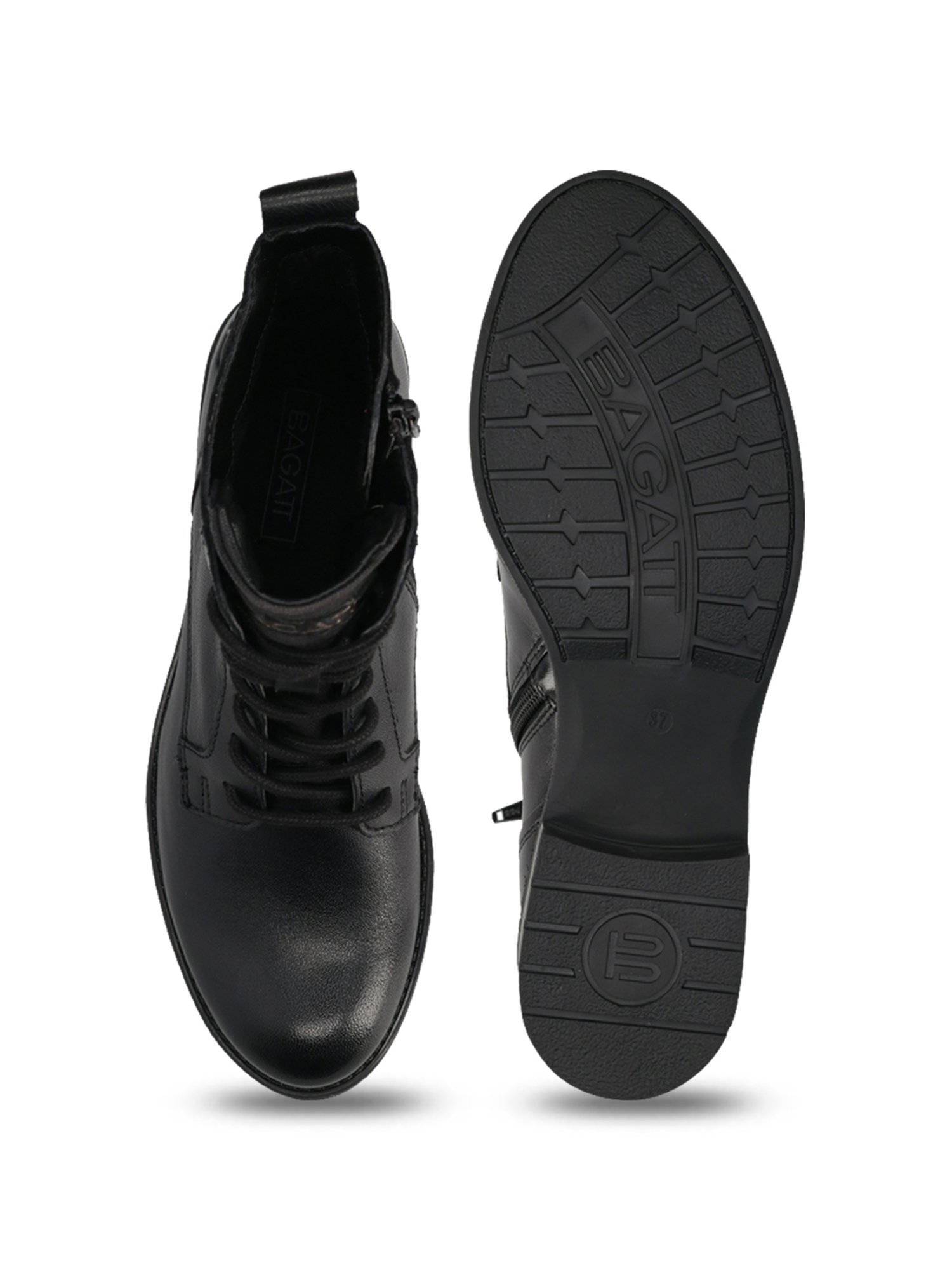 Bagatt Women's Ronja I Black Derby Boots