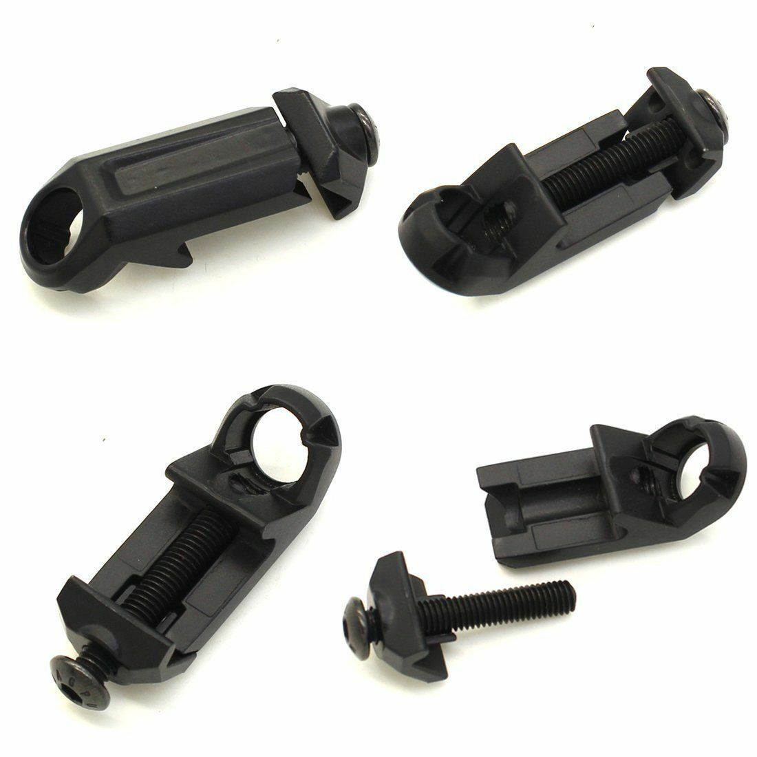 New 2Pcs Tactical QD Sling Swivel Attachment Point Profile Picatinny Rail Mount