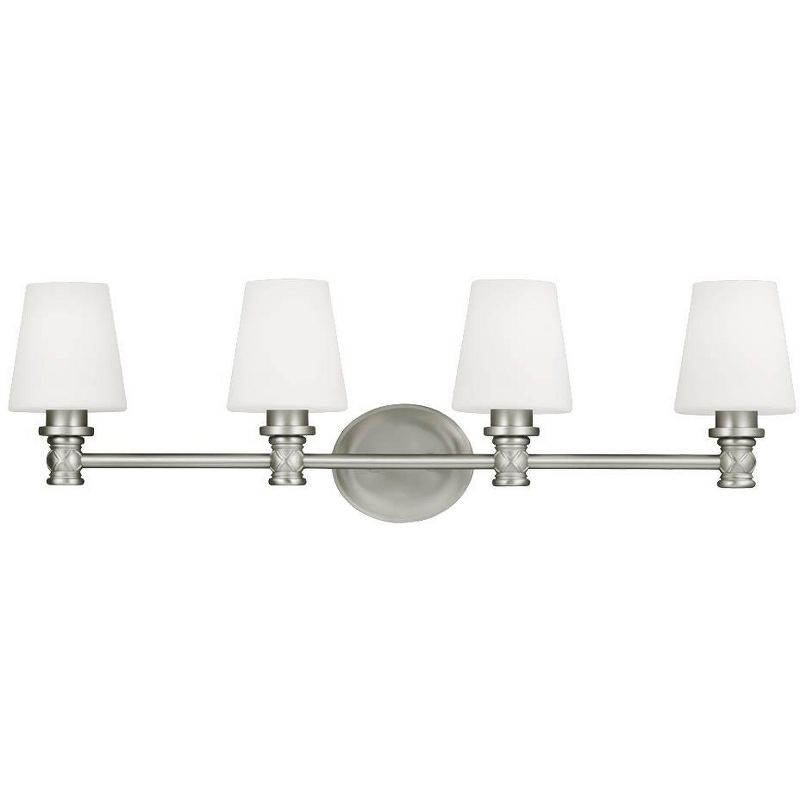 Feiss Xavierre 32 1/4" Wide Satin Nickel Bath Light