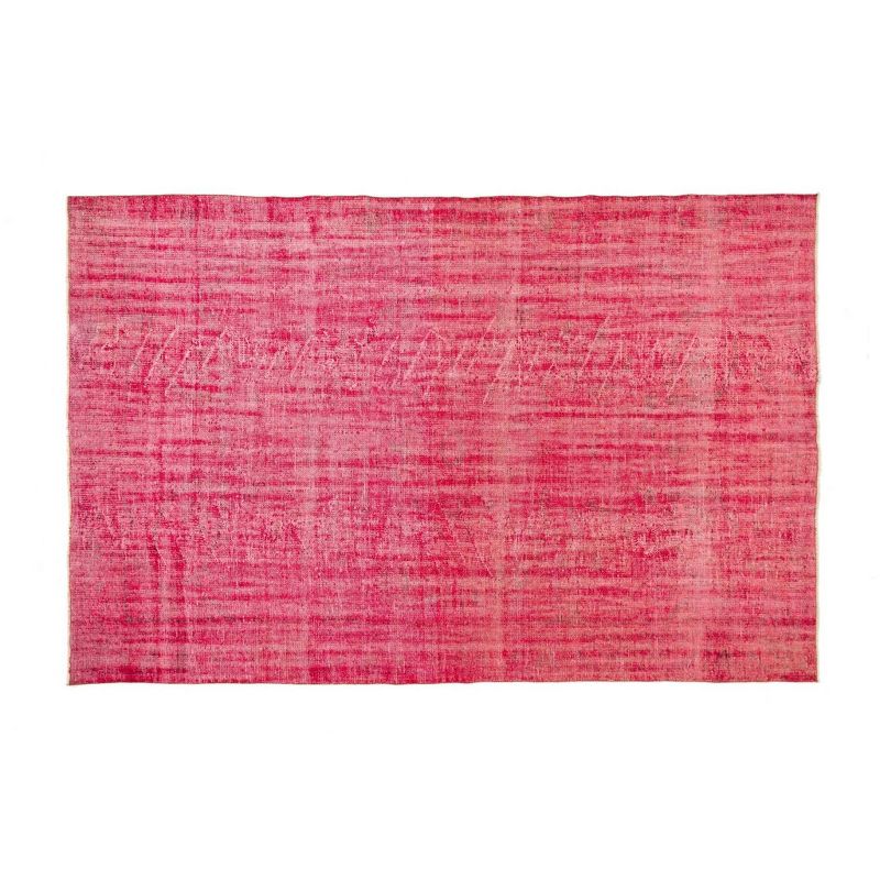 6'8"x10'4" Vintage One-of-a-Kind Idunn Rug Red - Revival Rugs