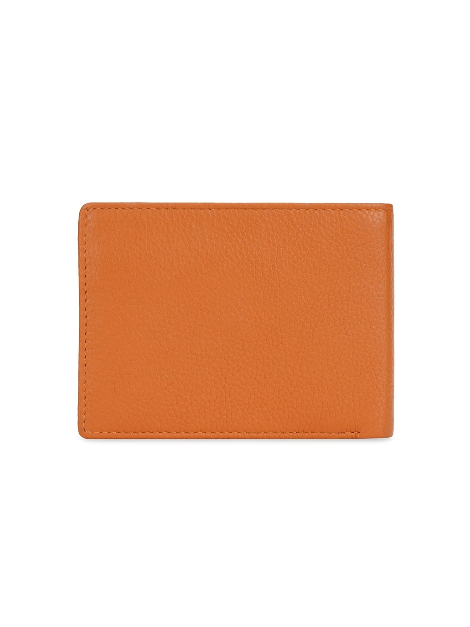 PERQUISITE Brown Casual Leather Bi-Fold Wallet for men