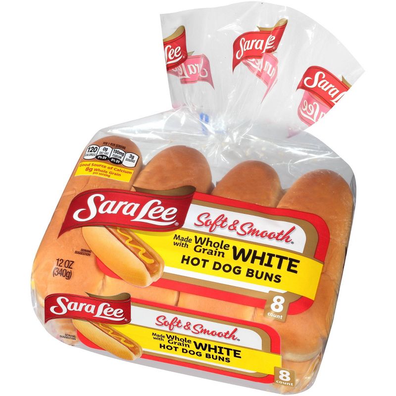 Sara Lee Whole Grain Hot Dog Buns - 12oz/8ct
