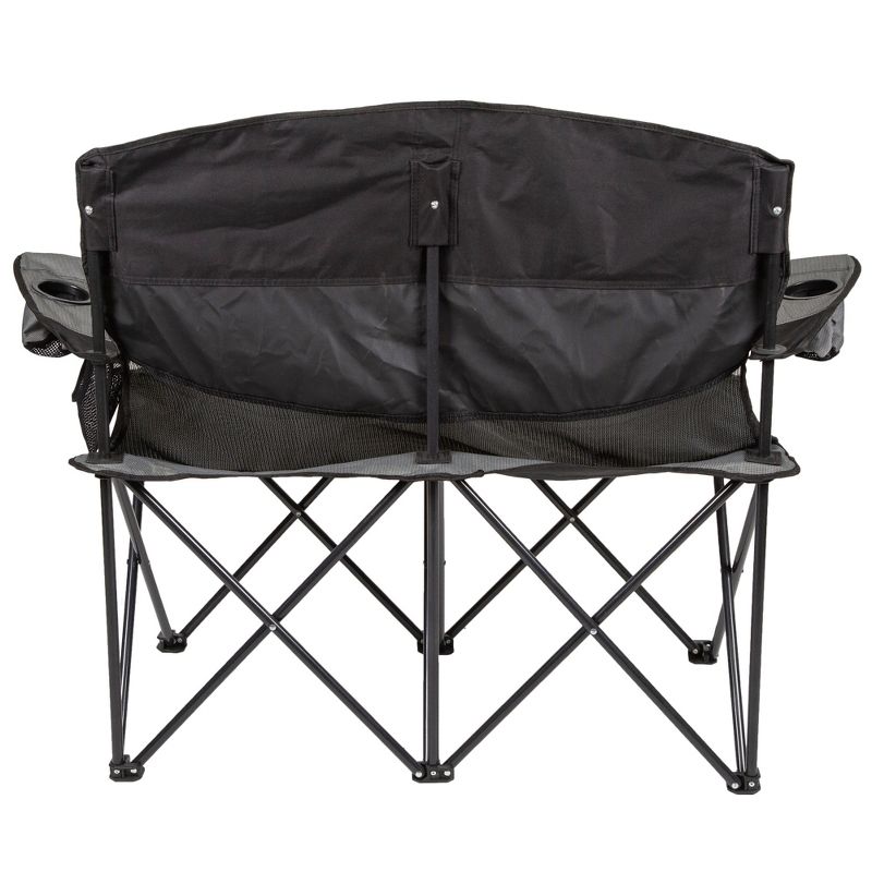 Mac Sports Heavy Duty Collapsible Folding All Terrain Beach Wagon, Red and Grey