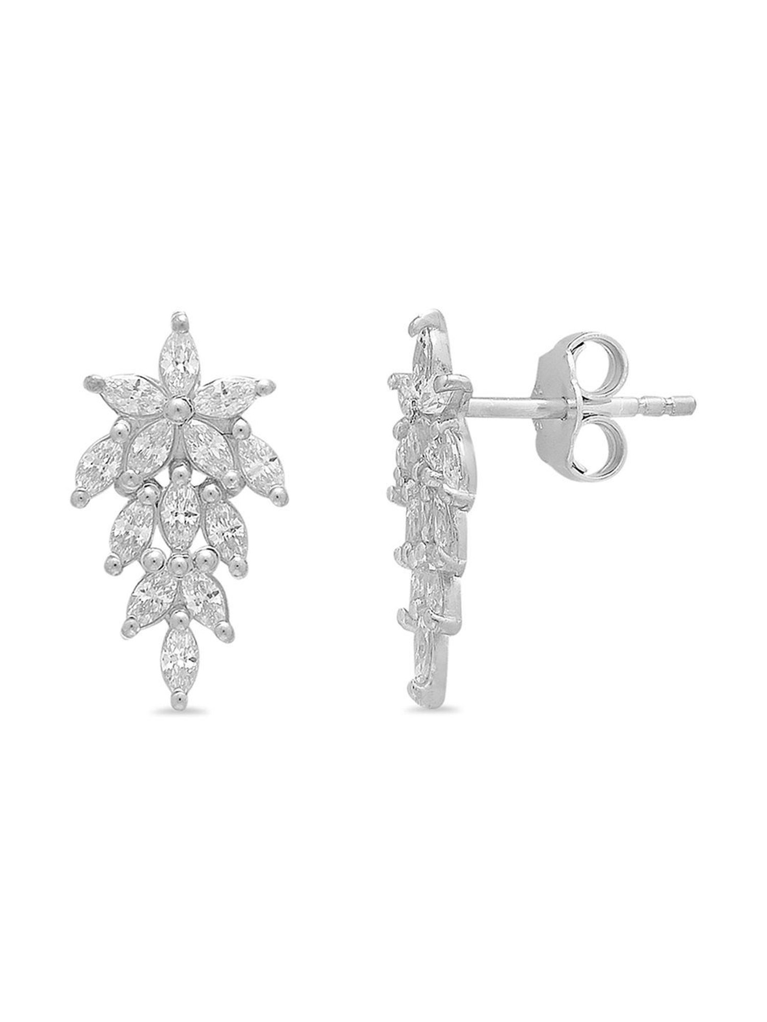Zavya 92.5 Sterling Silver Earrings