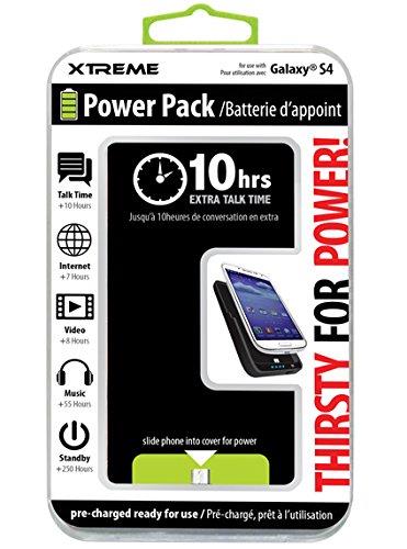 Xtreme Power Bank/Rubber Case for Samsung Galaxy S3 (Black 1800mAh Power) 88290