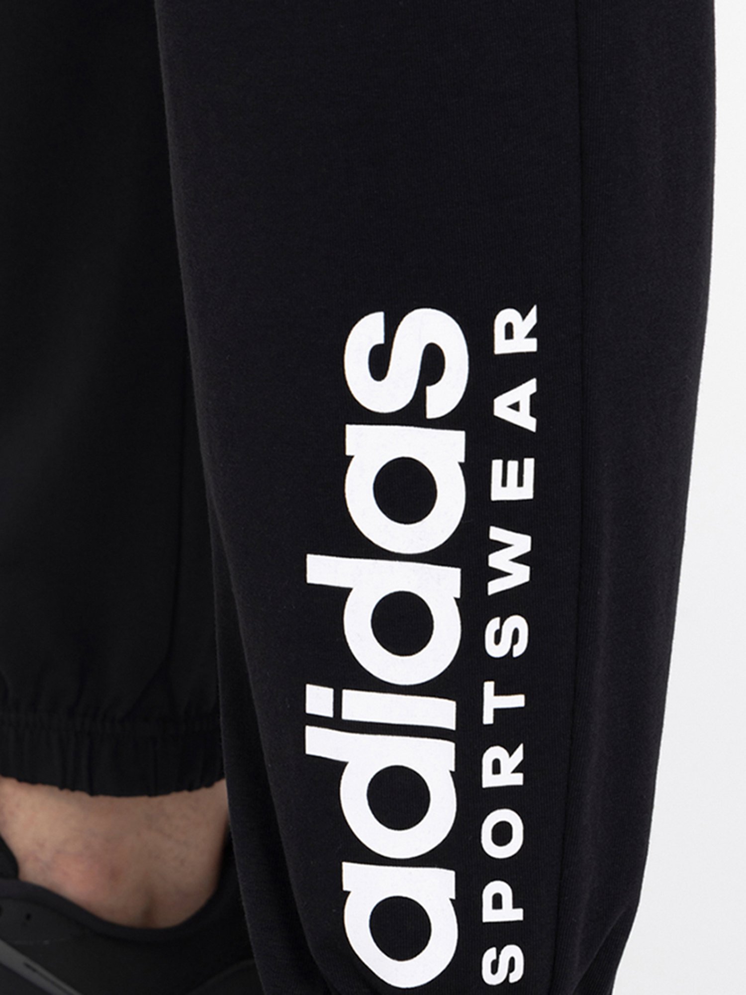 Parx Black Jogger Fit Joggers