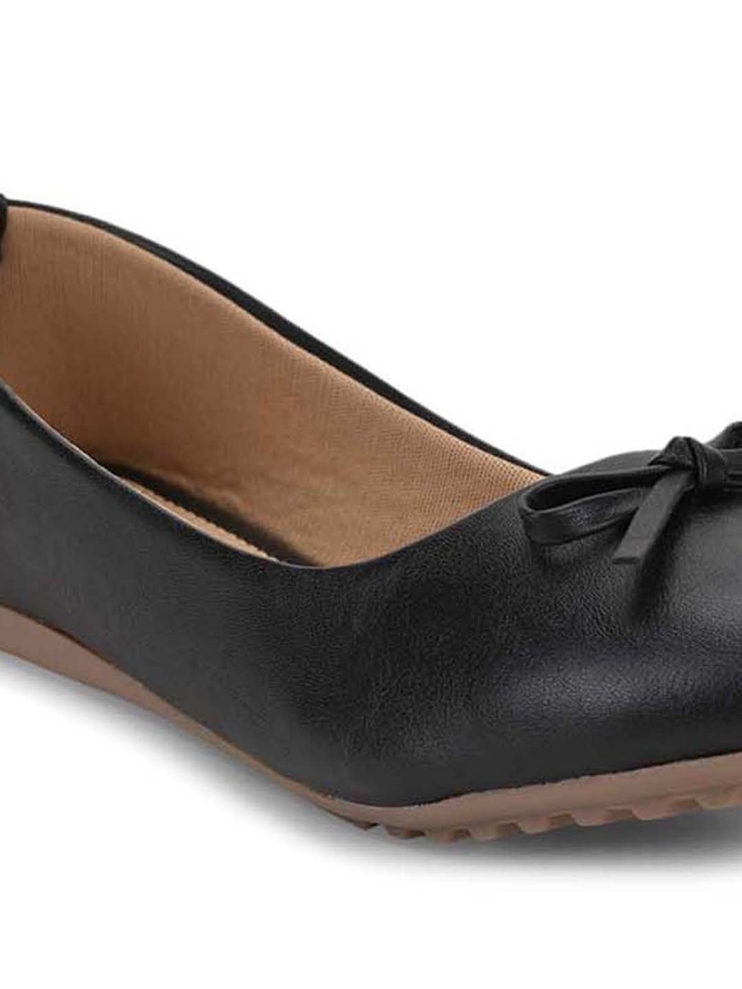 Salario Women's Black Flat Ballets