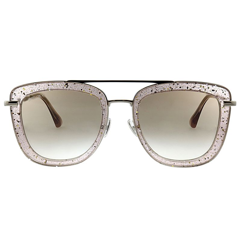 Jimmy Choo Glossy/S FWM FWM HA Womens Square Sunglasses Pink 53mm