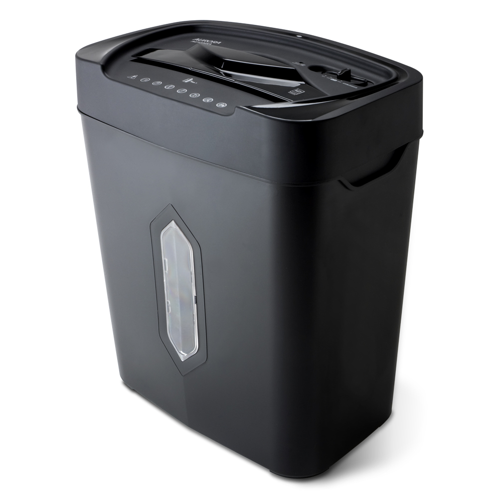 Aurora AU1220XA 12-Sheet Crosscut Paper and Credit Card Shredder with 5.2-gallon Wastebasket