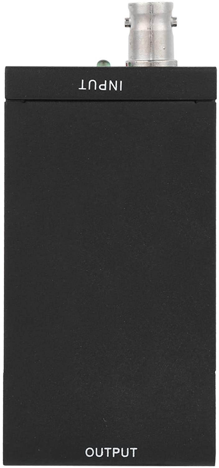 bizofft SDI to HDMI Converter, Mini SDI to HDMI Converter, Professional Durable 3G SDI Adapter, Stable for TV Home(U.S. regulations)