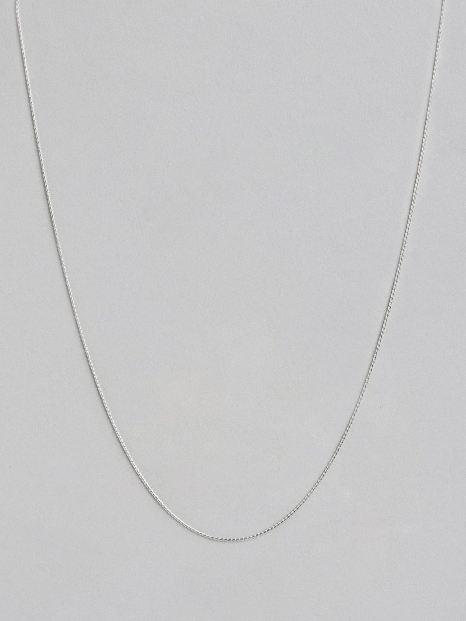 Zavya Sleek and Modern Golden Plated 92.5 Sterling Silver Box Chain